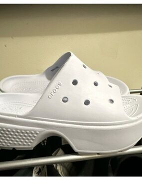 CROCS Classic All-White Slide